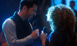 Дуэт Люцифера и певицы в Люксе и новый план Пирса – фото из 17 серии 3 сезона сериала Люцифер Дуэт Люцифера и певицы в Люксе и новый план Пирса – фото из 17 серии 3 сезона сериала Люцифер